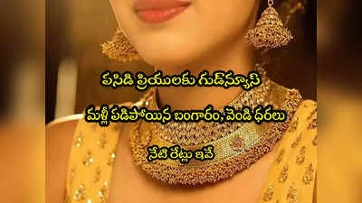 Gold Rate Today: అదిరే శుభవార్త.. భారీగా పడిపోతున్న బంగారం ధర.. హైదరాబాద్‌లో నేటి రేట్లు ఇవే! 