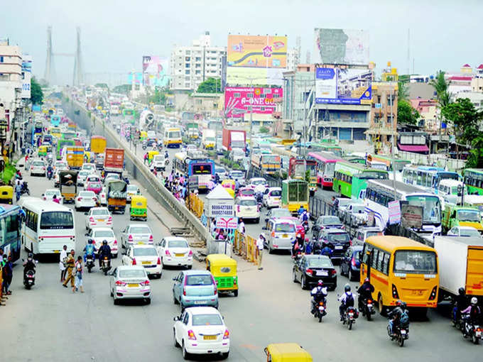 பெங்களூரு போக்குவரத்து நெரிசல்