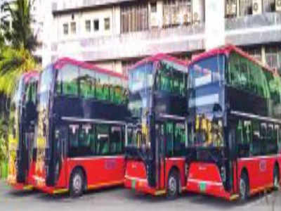 नववर्षी डबलडेकरची भेट, प्रवाशांचा प्रवास गारेगार होणार, १० इलेक्ट्रिक बस नवी मुंबई परिवहनच्या ताफ्यात