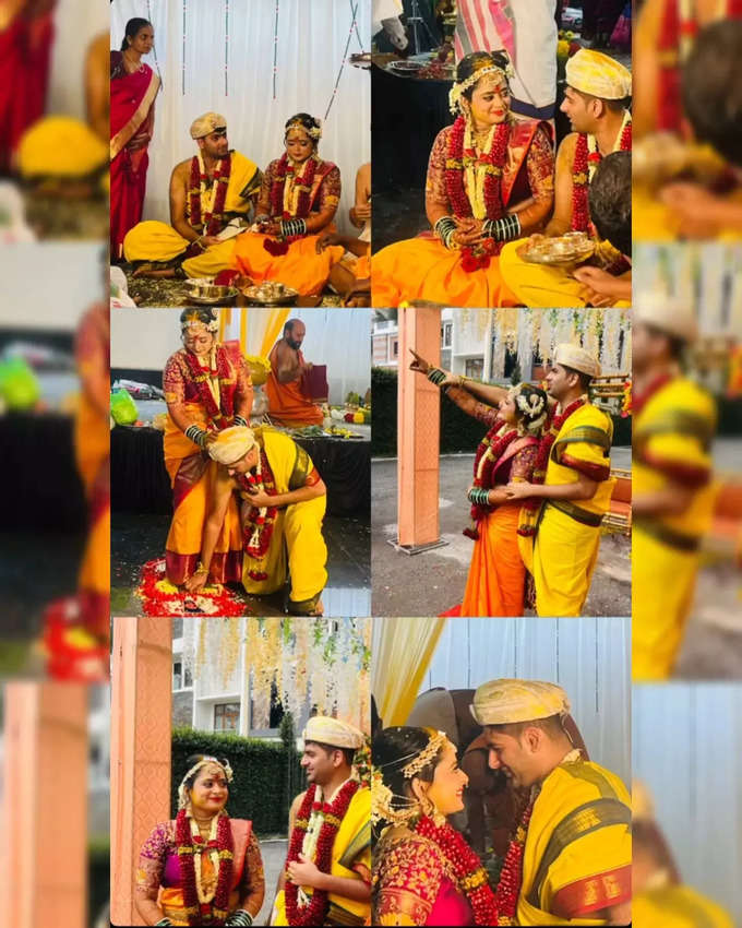 ವಿದ್ಯಾಶ್ರೀ-ಸುನೀಲ್ ಕೃಷ್ಣ ಮದುವೆ ಸಂಭ್ರಮ 