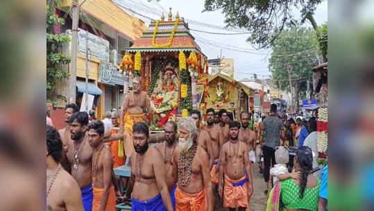 விருதுநகர் ராஜபாளையம்; வெகு விமர்சையாக நடைபெற்ற ஐயப்ப சுவாமி திருவீதி உலா!