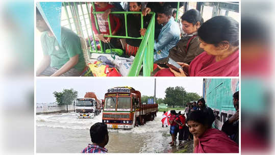 டெல்லியில் இருந்து தூத்துக்குடி வந்த கனிமொழி கருணாநிதி எம்.பி!