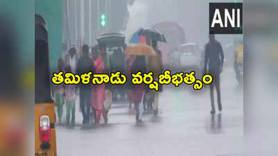 Tamil Nadu Rains: భారీ వర్షాల బీభత్సం.. స్కూళ్లు మూసివేత.. రైళ్లు, విమానాలు రద్దు 