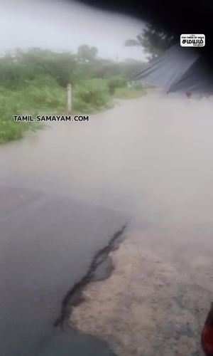 pregnant women suffer of delivery pain in virudhunagar flood