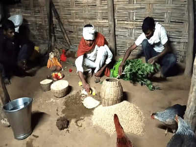मुबलक अन्नधान्यासाठी कणीमातेचे पूजन, सातपुड्यातील आदिवासी बांधवांचं पारंपरिक पूजन