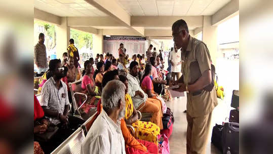 திருச்செந்தூர் முருகன் கோவிலில் சிக்கிய பக்தர்கள்! கட்டணமில்லாமல் 7 அரசு பேருந்துகளில் மீட்பு!