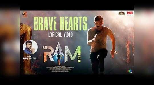 rahul sipligunj sings brave hearts song from ram rapid action mission