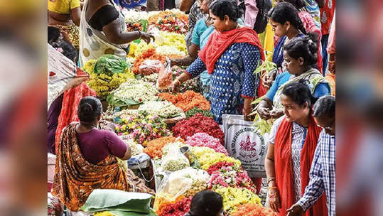 நாளை வைகுண்ட ஏகாதசி! கோயம்பேடு மார்க்கெட்டில் பூக்கள் விலை கிடுகிடு உயர்வு!