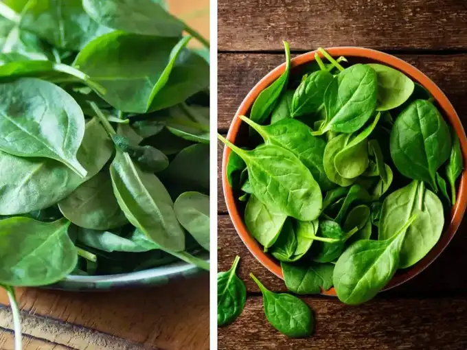 हरी पत्तेदार सब्जियां