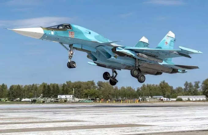 रूस के पास कुल 147 एसयू-34 विमान