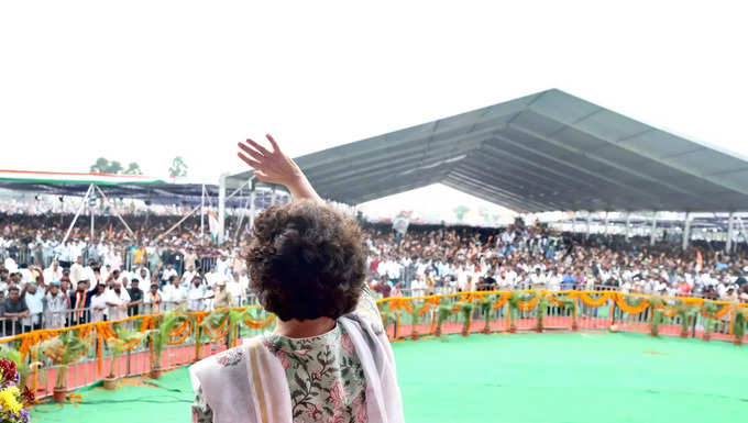 Congress general secretary Priyanka