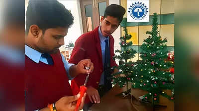 यह स्‍मार्ट क्रिसमस ट्री छुट्टा जानवरों को भगाएगा, करेगा फसलों की सुरक्षा, गोरखपुर ITM के छात्रों ने बनाया