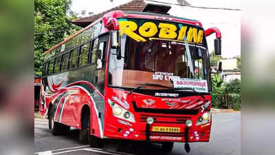 Robin Bus News: വീണ്ടും നിരത്തിലിറങ്ങി റോബിന്‍ ബസ്; രണ്ട് കിമീ പിന്നിട്ടപ്പോള്‍ തടഞ്ഞ് എംവിഡി