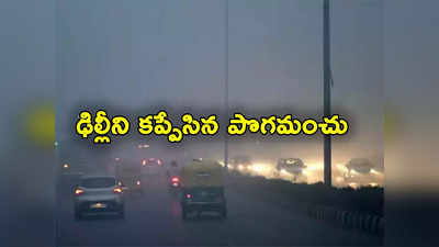 Delhi Weather: ఢిల్లీని కప్పేసిన మంచు.. 110 విమానాలు, 25 రైళ్లకు ఆటంకం.. గాలిలో కాలుష్యం 