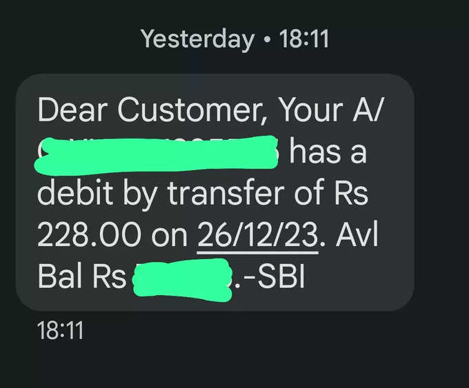 sbi auto debit