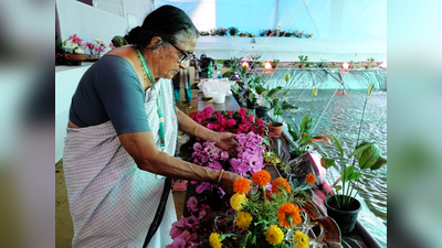 Kalpetta Flower Show: 73ാം വയസിൽ മുപ്പതാം മത്സരത്തിനിറങ്ങി വിജയ; ഹാട്രിക് അടിച്ച് ട്വിങ്കിൾ; കാഴ്ചയുടെ വസന്തം സമ്മാനിച്ച് ഫ്‌ളവർ അറേഞ്ച്‌മെന്റ് മത്സരം
