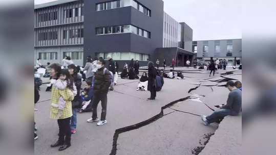 जपानमध्ये नववर्षाला भीषण भूकंप, ७.४ रिश्टर स्केलच्या धक्क्याने जमीन हादरली; समुद्र उसळला, त्सुनामी अलर्ट