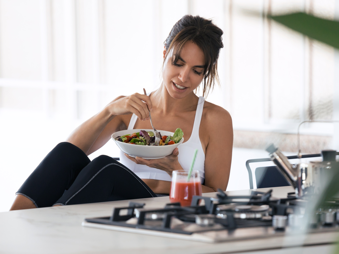 eating-salad