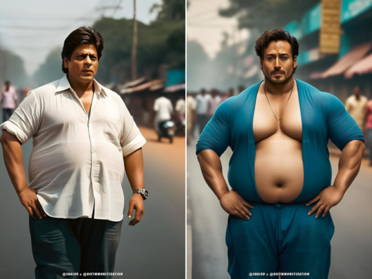 शाहरुख खान से लेकर टाइगर श्रॉफ तक ये 10 सुपरस्टार वजन ब...                                         