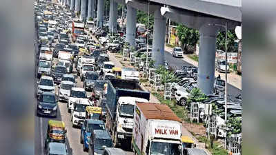 Faridabad News: फरीदाबाद में नीलम ROB पर ट्रैफिक व्यवस्था चरमराई, घंटे भर में पूरा हो रहा मिनटों का सफर