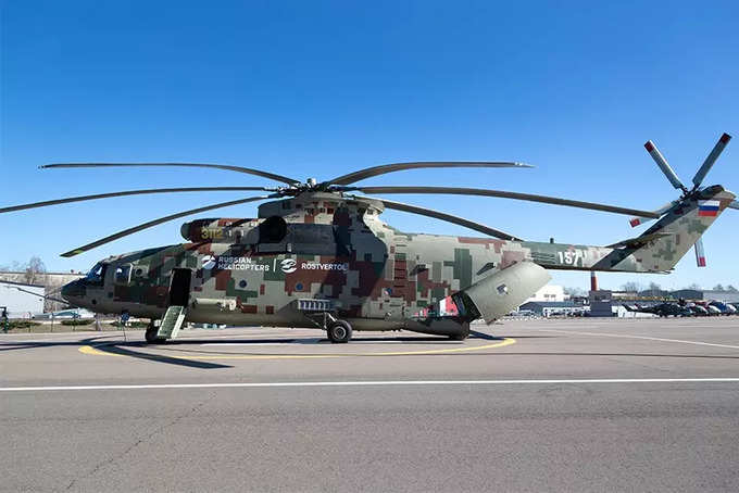 एमआई-26 दुनिया का सबसे बड़ा हेलीकॉप्टर