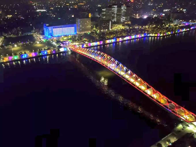 atal Bridge at Sabarmati river