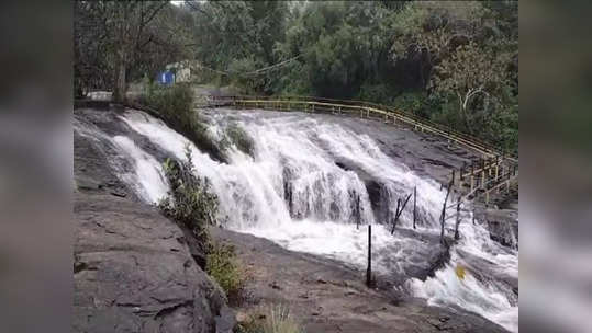 கும்பக்கரை அருவியில் கடும் வெள்ளப்பெருக்கு! சுற்றுலா பயணிகளை பாதுகாப்பாக வெளியேற்றிய வனத்துறை!