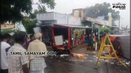 jeep accident in karur