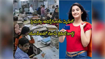 Credit Card: ప్రభుత్వ ఉద్యోగులూ ఇది మీకే.. ప్రత్యేక క్రెడిట్ కార్డ్ తెచ్చిన బ్యాంక్.. బోలెడన్ని బెనిఫిట్స్!