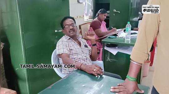 attur narasaingapuram dmk lady councilor argue with revenue official