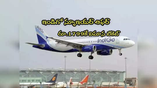 రూ.1799 కే విమాన ప్రయాణం.. IndiGo న్యూ ఇయర్ సేల్.. అక్టోబర్ వరకు ప్రయాణించొచ్చు! 