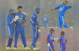ठंड की ठिठुरन के बीच हाई जोश में टीम इंडिया, अफगानियों को तो धो डाला, तस्वीरों में देखें रोमांच