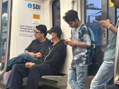 तोंडावर मास्क अन् डोक्यावर टोपी, अक्षय कुमारने लपूनछपून केला मुंबई मेट्रो प्रवास, Video व्हायरल