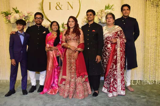 Aamir Khan daughter Ira and Nupur Shikhare grand wedding reception