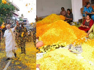 Modi in Kochi Today: ഗുണ്ടൽപേട്ടിൽനിന്ന് എത്തിച്ചത് 2,000 കിലോ പൂക്കൾ, നഗരം മുഴുവൻ അലങ്കാരം; പ്രധാനമന്ത്രിയെ വരവേൽക്കാൻ കൊച്ചി ഒരുങ്ങി