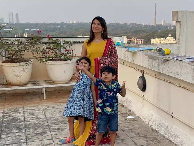 yash wife with kids