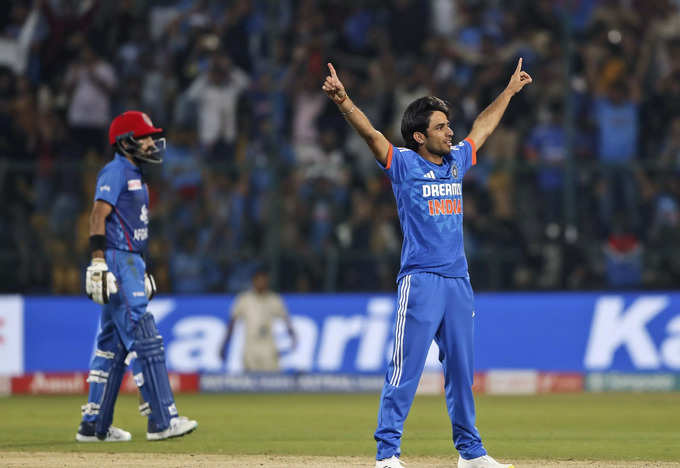 सुपर ओवर में रवि बिश्नोई की गेंदबाजी 
