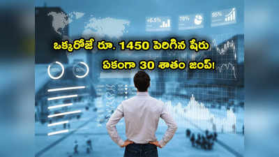 Trending Stocks: ఒక్కరోజే ఏకంగా 30 శాతం పెరిగిన స్టాక్.. ఒక్క కారణంతోనే రికార్డు గరిష్టాలకు.. వారికి పండగే!