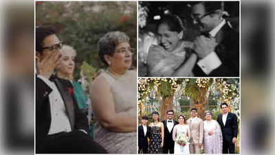 नहीं रुके आंसू तो आमिर ने थामा एक्स-वाइफ रीना का हाथ, बेटी आइरा की शादी में समधन संग खूब किया डांस, वीडियो वायरल