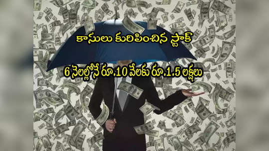 Stock Split: 6 నెలల్లో రూ.10వేలు రూ.1.5 లక్షలయ్యాయ్.. ఇప్పుడు 1 షేరుకు 10 షేర్లు ఫ్రీ! 