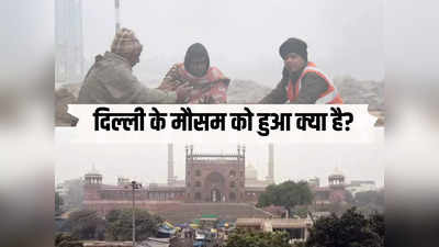 Delhi Weather News: कभी खिली धूप तो कभी कोहरे से ढंका शहर, दिल्ली में मौसम भी खेल रहा गजब खेल