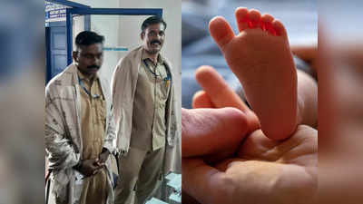Kannur KSEB Staff Saves Baby: കുപ്പിയുടെ അടപ്പ് വിഴുങ്ങി, ശ്വാസം കിട്ടാതെ പിടഞ്ഞ് പിഞ്ചുകുഞ്ഞ്; മതിൽചാടിയെത്തി രക്ഷകരായി കെഎസ്ഇബി ജീവനക്കാർ