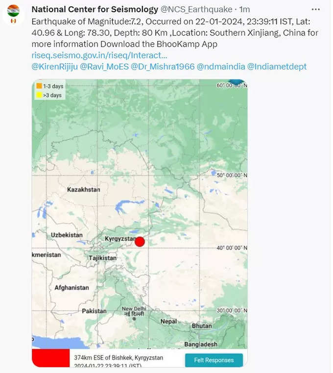 Earthquake Map