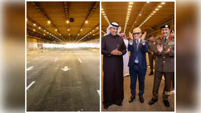 Riyadh main highways: 435 മീ​റ്റ​ർ നീ​ള​മു​ള്ള തു​ര​ങ്കം; മു​ക​ളി​ൽ സൗദിയിലെ ഏ​റ്റ​വും വ​ലി​യ പാ​ർ​ക്ക്​ ; റി​യാ​ദി​ലെ ദ​റ​ഇ​യ തു​ര​ങ്ക​പാ​ത ​ഗതാ​ഗതത്തിനായി തുറന്നു