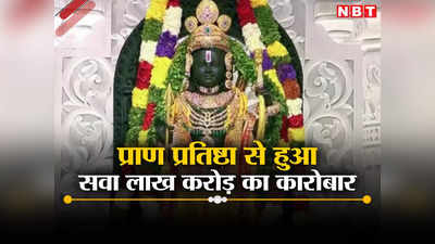 राम मंदिर प्राण प्रतिष्ठा से देश भर में हुआ सवा लाख करोड़ का कारोबार, जानते हैं क्या चीज बिके?