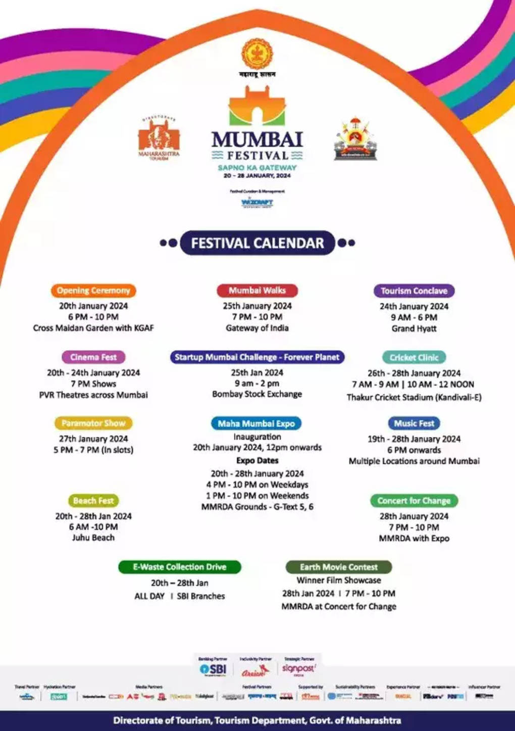 Festival Calender.