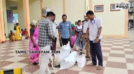 bomb experts raid in villupuram