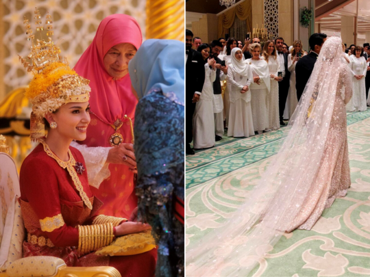 Brunei Prince Wedding: સોનાની મસ્જિદમાં નિકાહ કરતાં જ વિશ્વની સૌથી અમીર દુલ્હન બની આ મહિલા, ડાયમંડ જ્વેલરી હતી ખાસ 