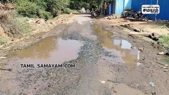 people suffer due to drainage water in theni