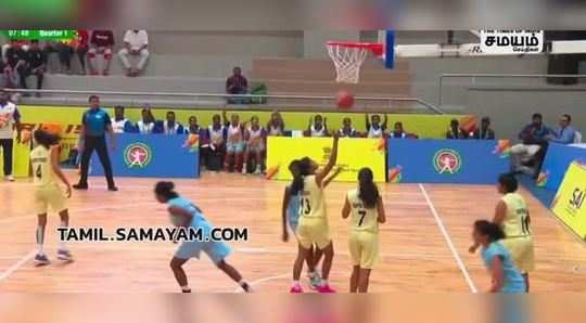 women basketball team won semi finals in khelo india games